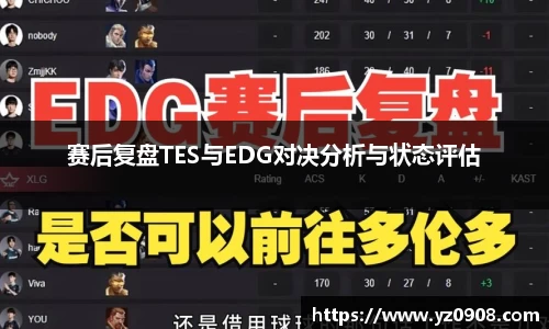 赛后复盘TES与EDG对决分析与状态评估